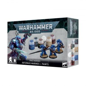 Space Marines Infernus Marines + Paint