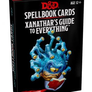 Dungeons & Dragons RPG: Spellbook Cards - Xanathar`s Guide Deck (95 cards)