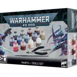 Warhammer 40k Paints + Tools Set