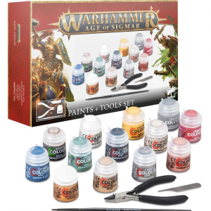 Age of Sigmar Paints + Tools Set