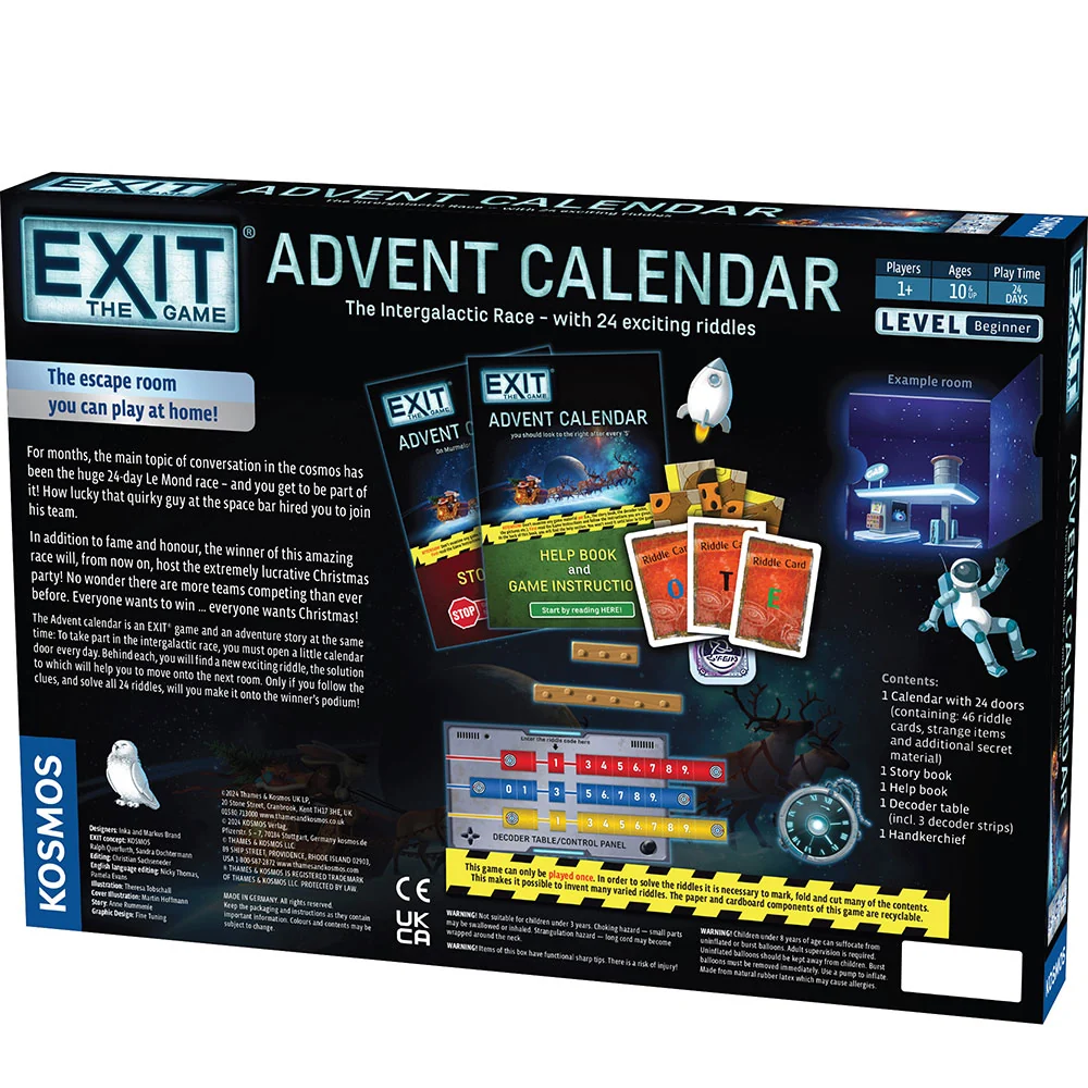 EXIT: The Intergalactic Race Advent Calendar - Image 5