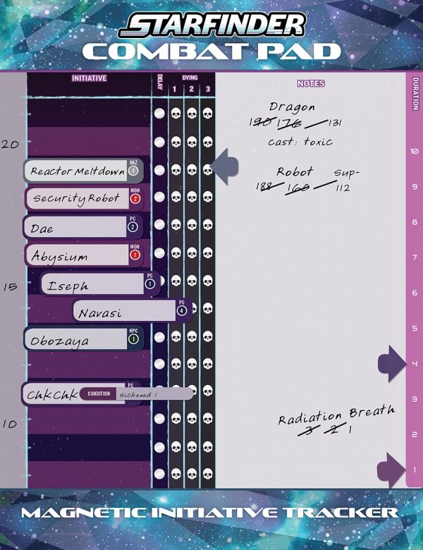 Starfinder RPG (S2): Combat Pad