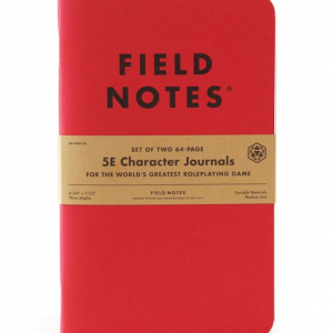 Field Notes: 5E Character Journal - 2 Pack - Character Notebook for Dungeons and Dragons Fifth Edition