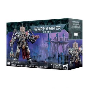 Grey Knights Grand Master in Nemesis Dreadknight