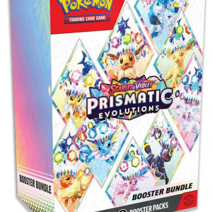 Pokemon Scarlet and Violet Prismatic Evolutions Booster Bundle