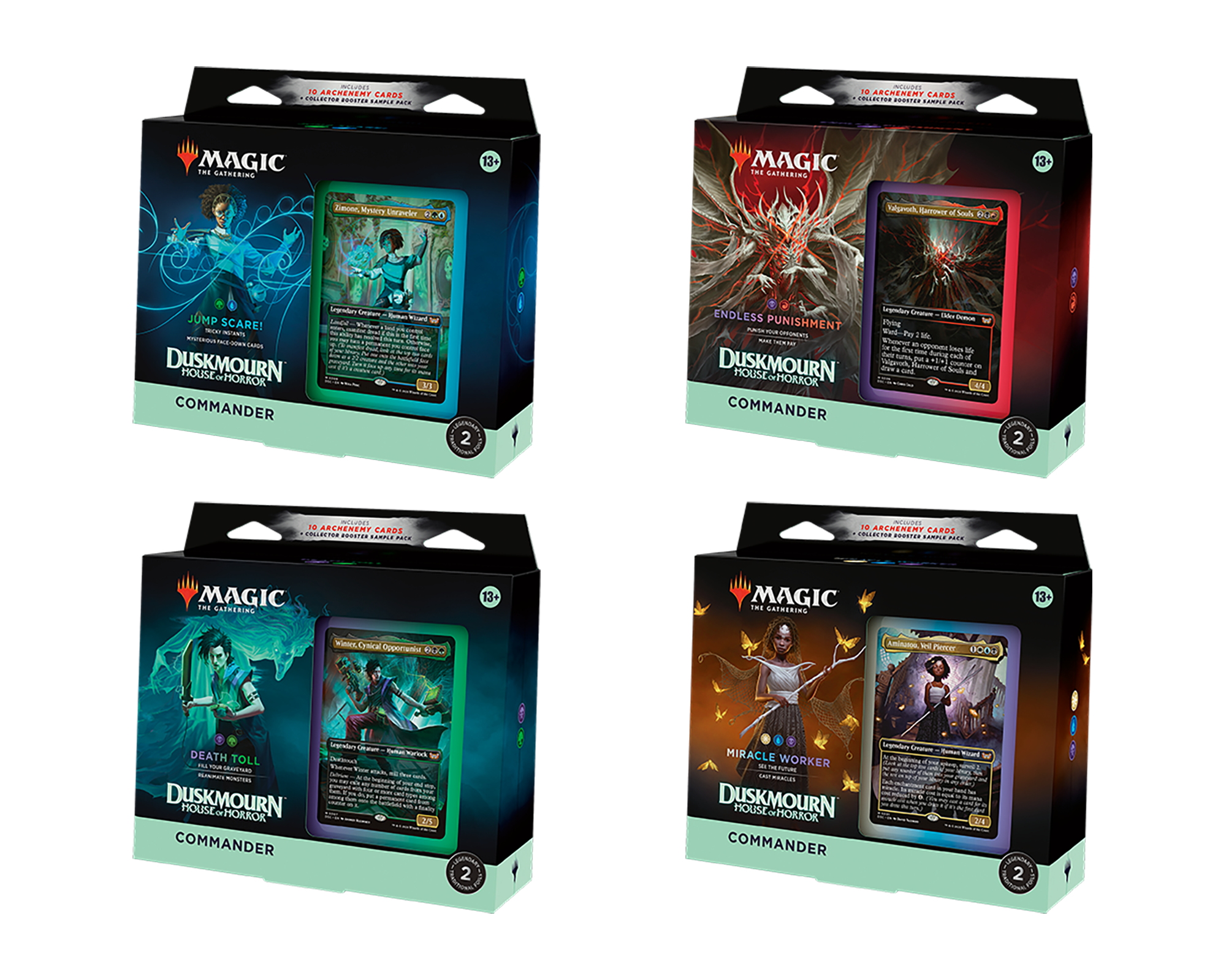 Magic The Gathering | Duskmourn: House of Horror Commander Decks