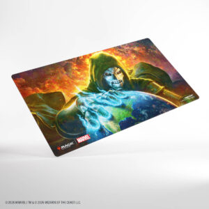 Magic: The Gathering Prime Playmat - Shiny - Marvel Super Heroes Doom Reigns Supreme