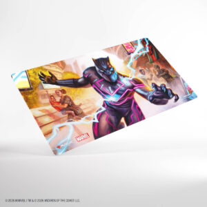 Magic: The Gathering Prime Playmat - Shiny - Marvel Super Heroes Striking Black Panther