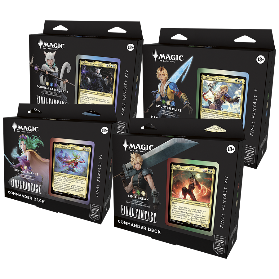 Magic The Gathering | Final Fantasy Commander Decks