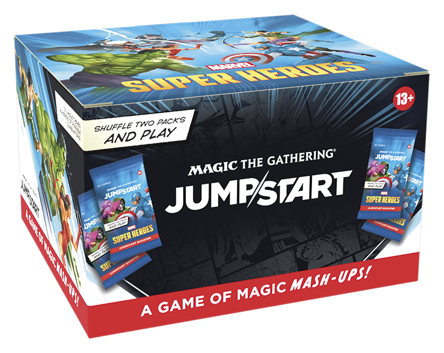 Magic: The Gathering® | Marvel Super Heroes Jumpstart Booster Display
