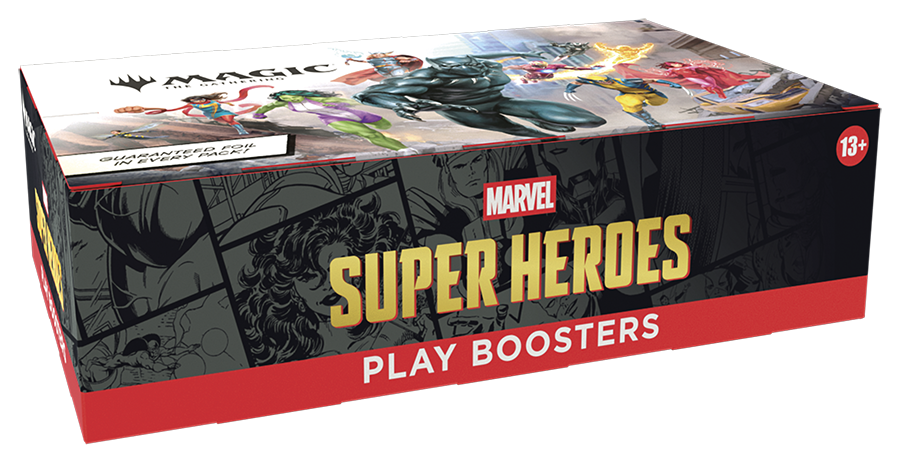 Magic: The Gathering® | Marvel Super Heroes Play Booster Display