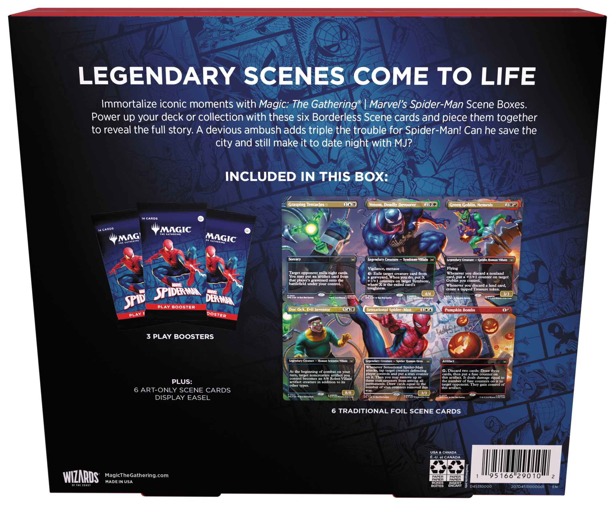 Magic The Gathering | Marvel Spider-Man Scene Box - Image 2