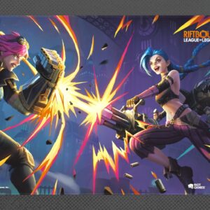 Riftbound Playmat: Vendetta Vi vs Jinx