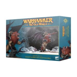 Warriors of Chaos - Chaos Lord on Manticore