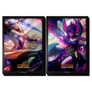 Riftbound Art Sleeves: Vendetta Kayle vs Morgana