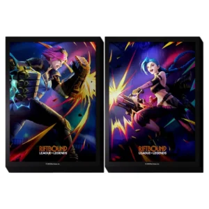 Riftbound Art Sleeves: Vendetta Vi vs Jinx