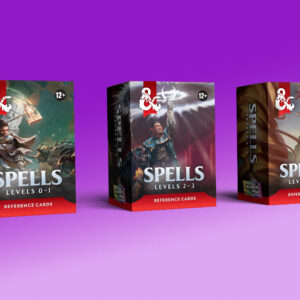 Dungeons & Dragons Spell Cards