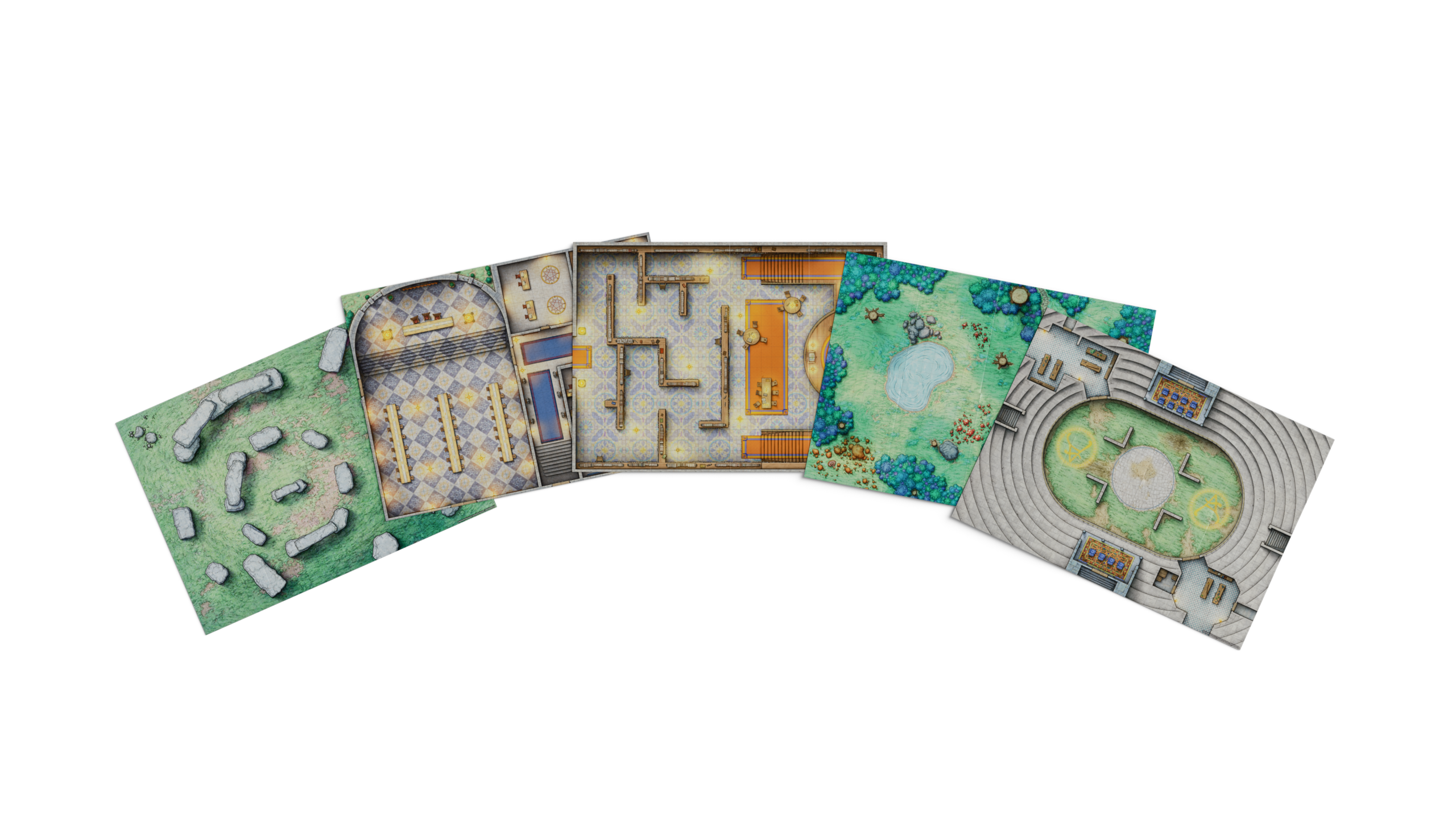 Dungeons & Dragons RPG - Arcana Unleashed: Map Pack - Image 3