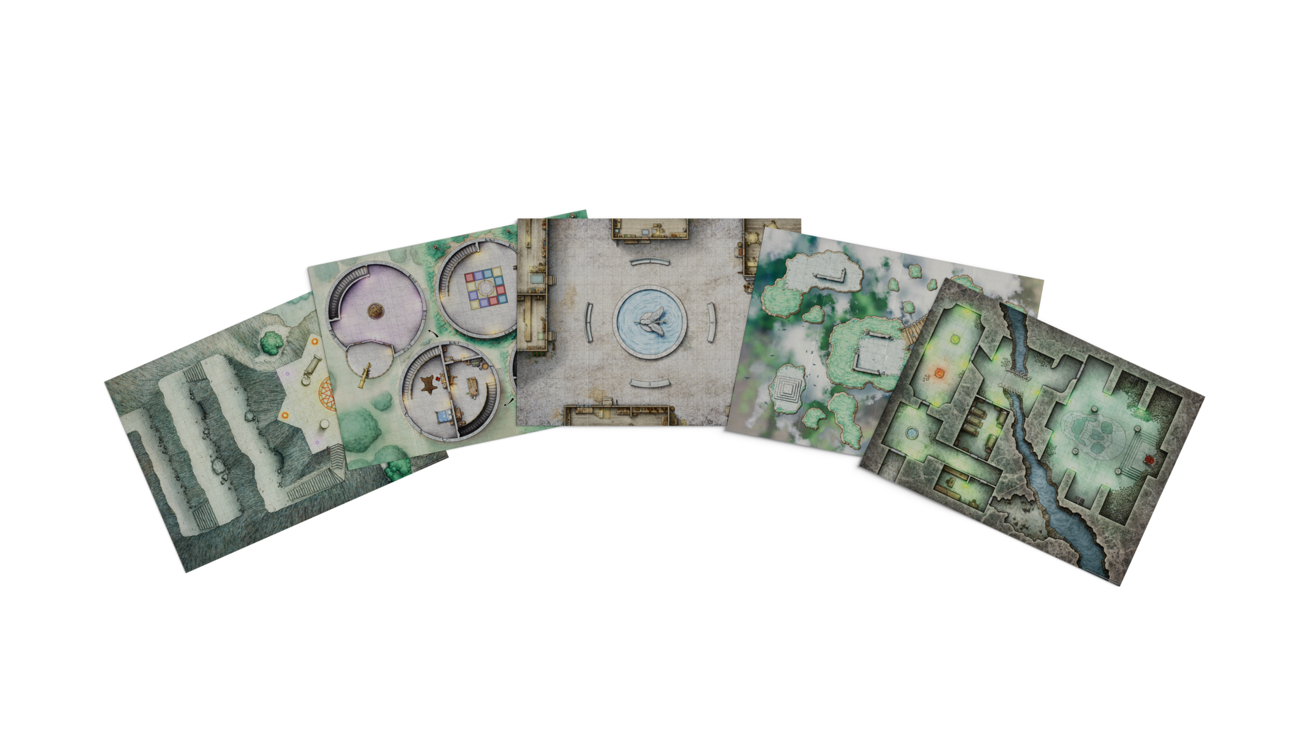 Dungeons & Dragons RPG - Arcana Unleashed: Map Pack - Image 4
