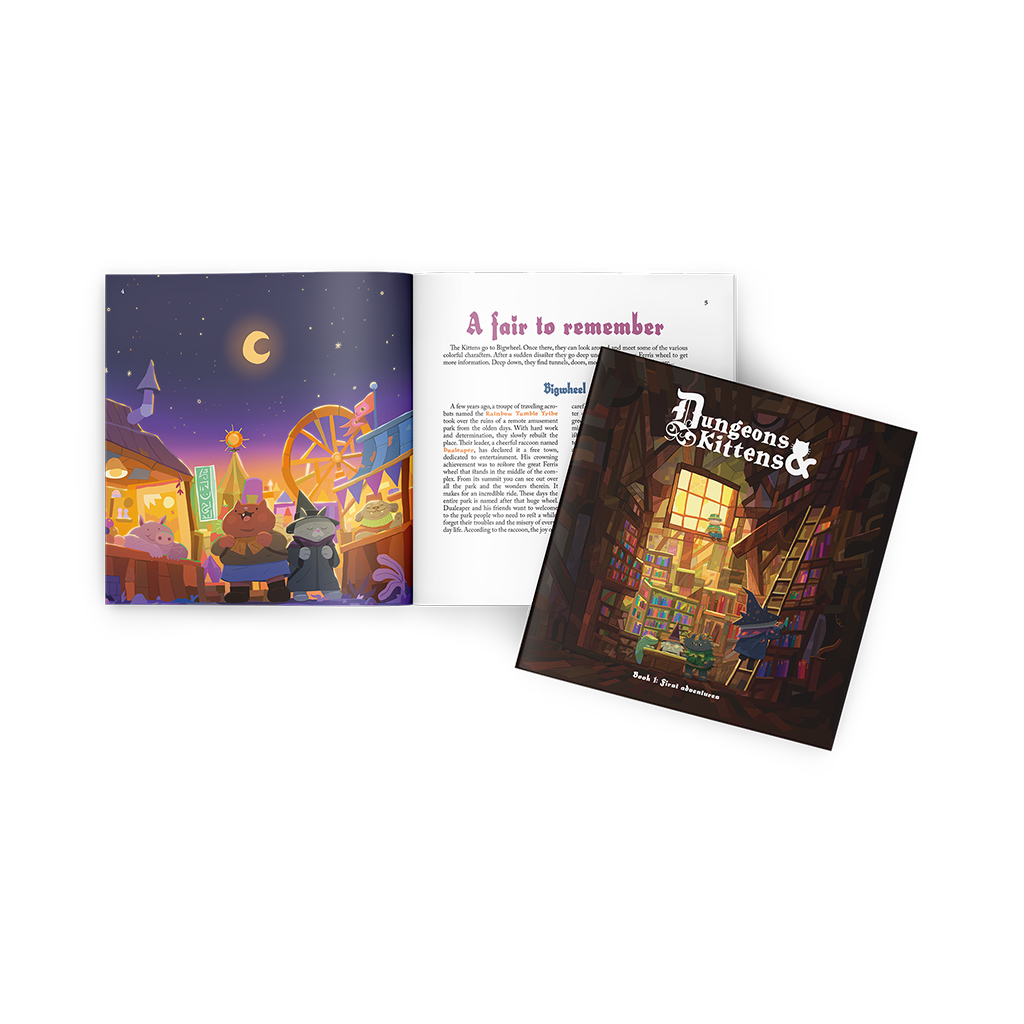 Dungeons & Kittens RPG Starter Set - Image 3